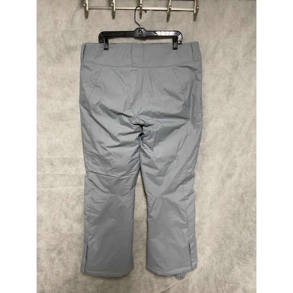 Columbia Snow Pants Women 1X Gray Modern Mountain 2 Tech Insulated Ski Snowboard - Picture 7 of 11